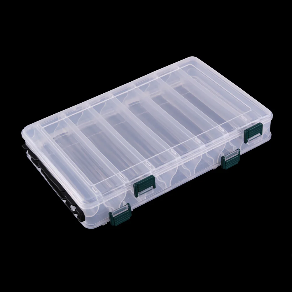 ROUVEE WP225-1 Waterproof Fishing Tackle Box Organizer - 4 Pack Mini Lure Box Set | Adjustable & Compact For Fishing Enthusiasts - (4 Colors) | Buy Now With Express International Delivery