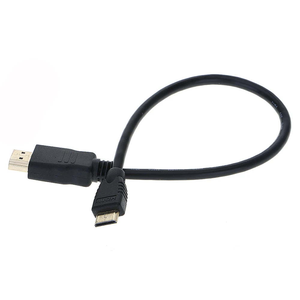 HDMI к Mini HDMI Тип C видео кабель Соединительный адаптер для ТВ HD tv DV 1080p