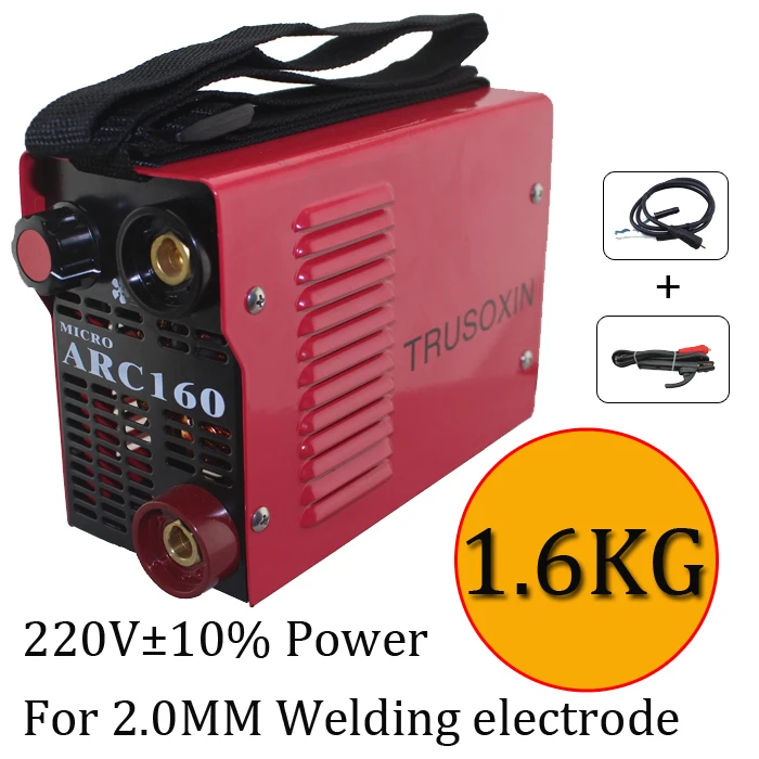 

220V New protable DIY  IGBT inverter DC ARC160 1.6KG welding machine/equipment /welding tools welder with accessories