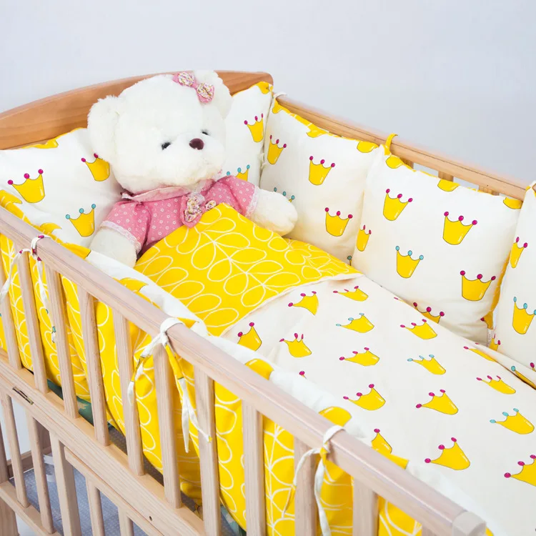 2PCS Cotton Baby Crib Bumpers Multifunctional Baby Bed Bumpers infant