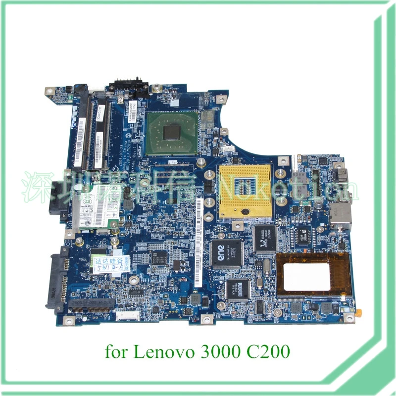 NOKOTION FRU 42W7673 HDL20 LA-3281P материнская плата для ноутбука lenovo 3000 C200 14 '𧥅GM DDR2 Полная