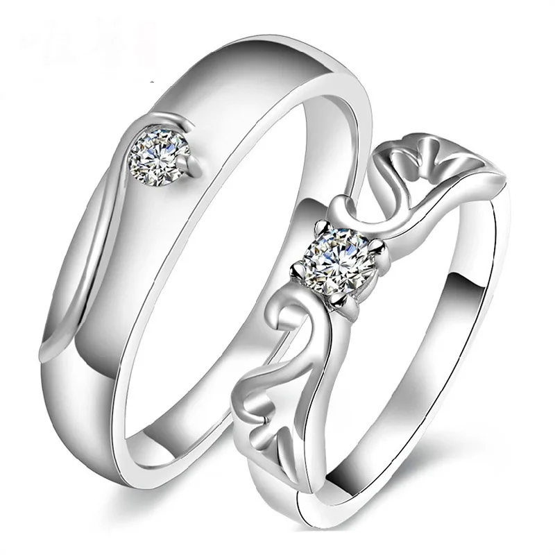 couple rings in silver online shopping