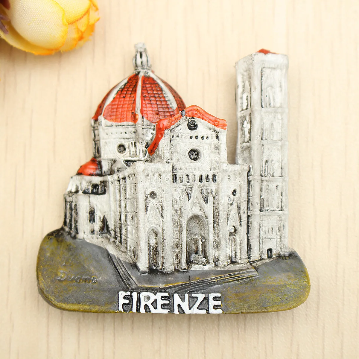 1 x  Resin Italia Italy Firenze Florence Cathidral Fridge Magnet Souvenir Gift