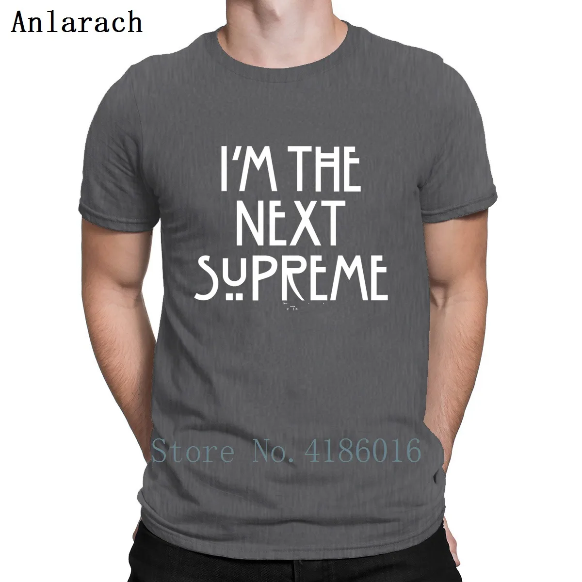 Футболка с принтом Love American Horror Story I'M The Next Suprem дышащие Забавные футболки