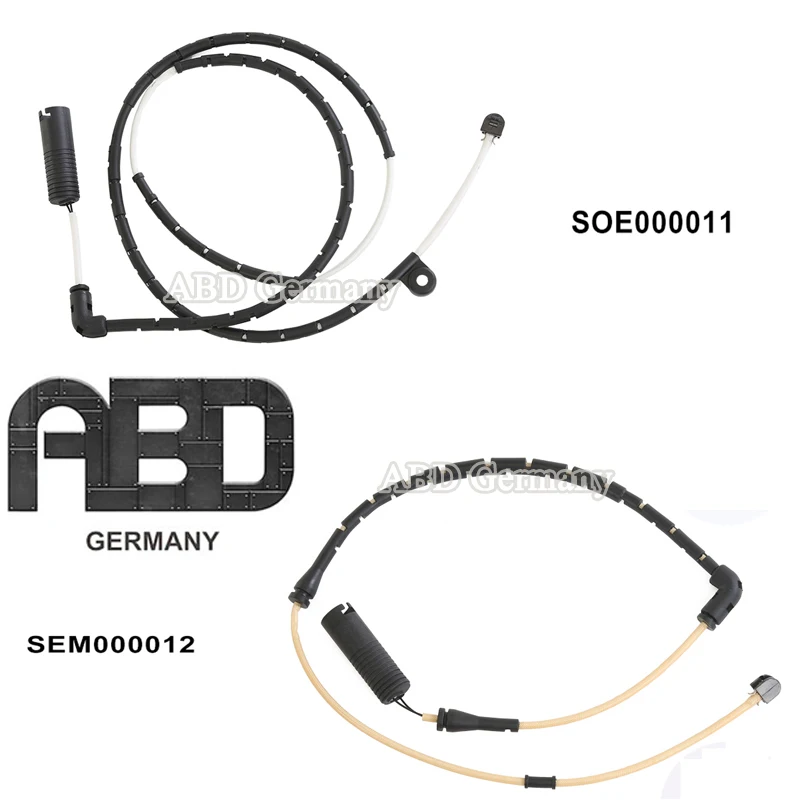 ABD Германия передний и задний износ тормозных колодок сенсор SOE000011 и SEM000012 для LAND ROVER Range Suv 2002-2012