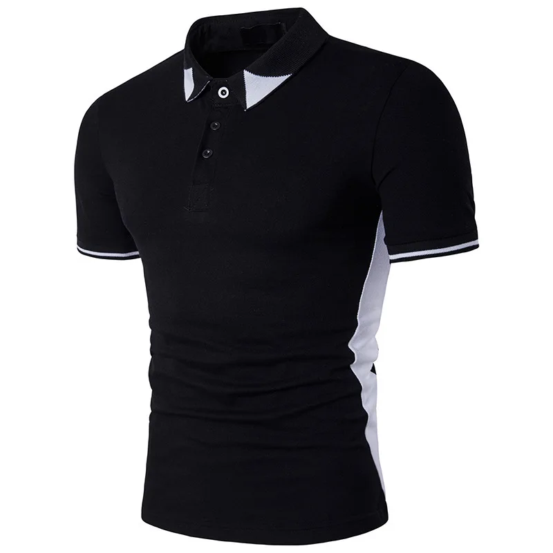 Business Office Polo Shirt 2018 New Brand Man Clothing Polos Solid Men ...