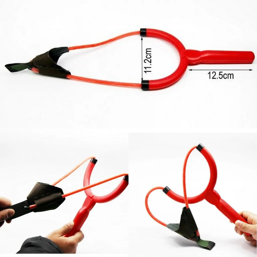 

New Portable Fishing Bait Thrower Send Shot Coarse Baits Catapult slingshot Caty Fishing Tackle Tool Accessories Drop Shipping