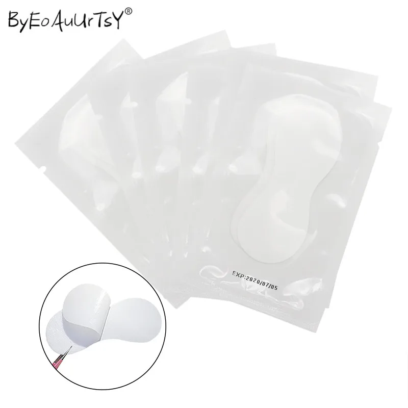 20 Pair Patches Eyelash Under Eye Pads Lashes Eyelash Extension Paper Patches Eye Tips Sticker Wraps Makeup Tool (10)