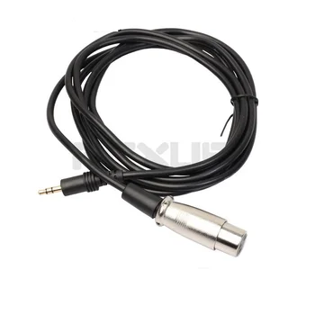 

by dhl 500pcs New XLR 3 Pin Female to Right Angle 1/8 XLR3F to Right-angle 3.5 mm TRS for DV camera/ microphone mic