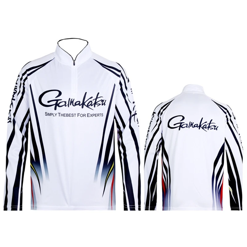 

2018 Gamakatsu Long Sleeve Fishing Clothes Anti-uv Sunscreen Breathable Quick Dry Outdoors Sports Summer Fishing Jacket Vest