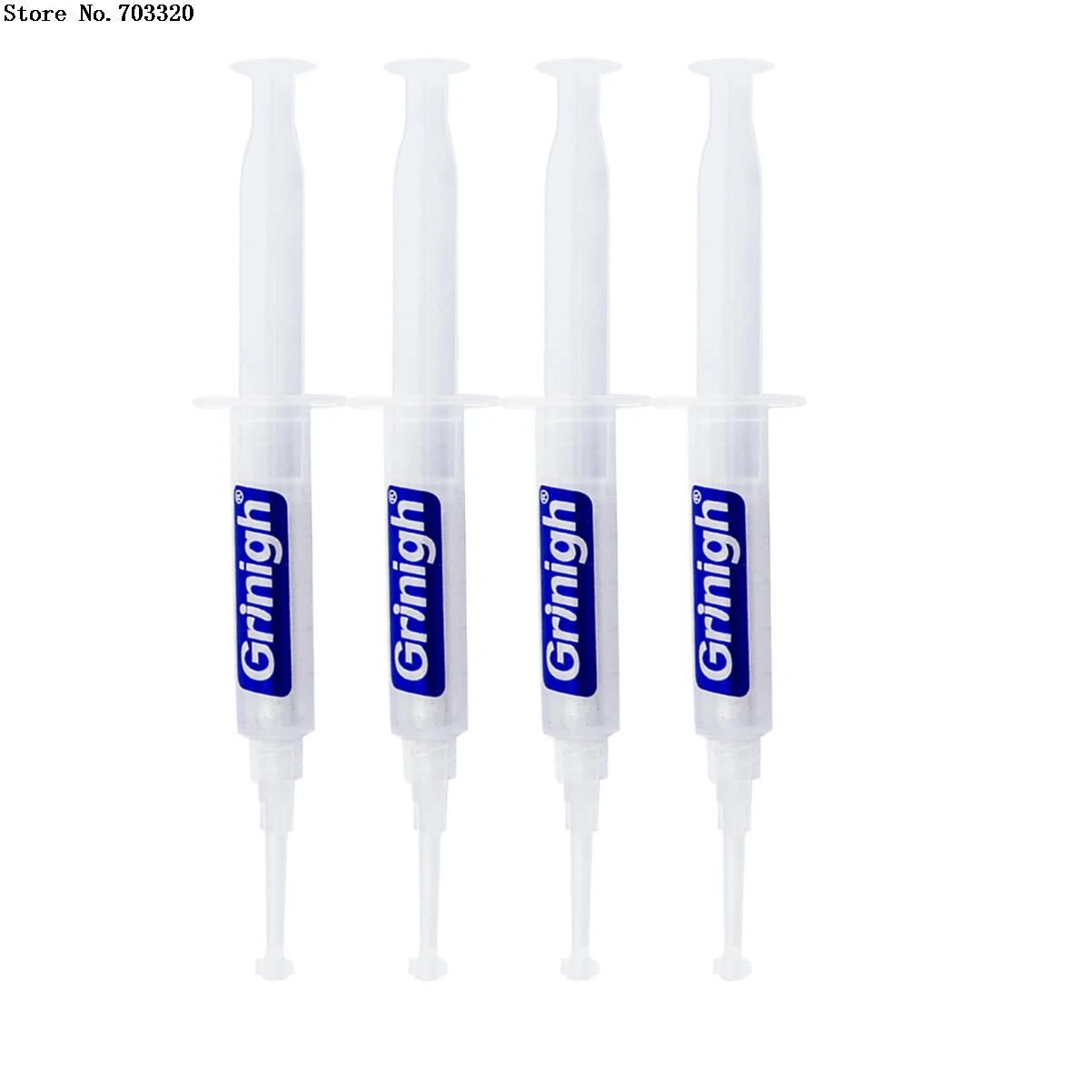 

4 Syringes 10ml Zero Peroxide Teeth Whitening Gel Set For Sensitive Teeth Treatment None Peroxide Whiter Gel Without Peroxide