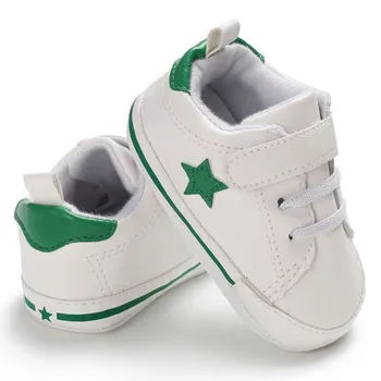 

Baby Boys Girls Sports Shoes First Walkers Casual Star Print Patchwork Child Sports Shoes Hot Kid Prewalkers