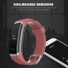 Smart Bracelet GT101 Color Screen Waterproof Sport 24 Hours Heart Rate Sleep Monitor Wristband Man Woman Bluetooth Smart Watch