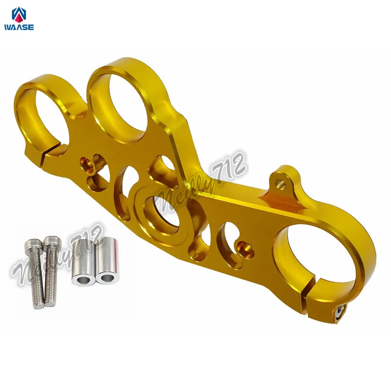 Top Clamp Yoke Upper Triple Tree for YAMAHA YZF-R1 2004-2006 Gold A