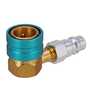 

Car Air-conditioning Installation Fitting R1234YF Refrigerant Fluorinated Fast Joint Quick Coupler Coupler Adapters New