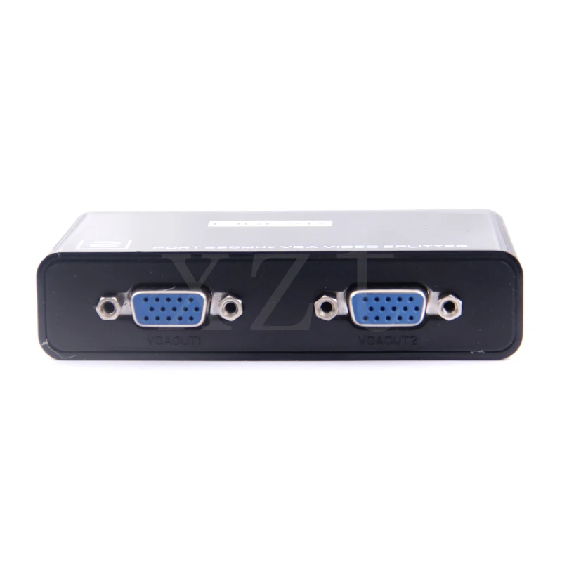 2 Port PC VGA Video Signal Monitor KVM Switch Splitter