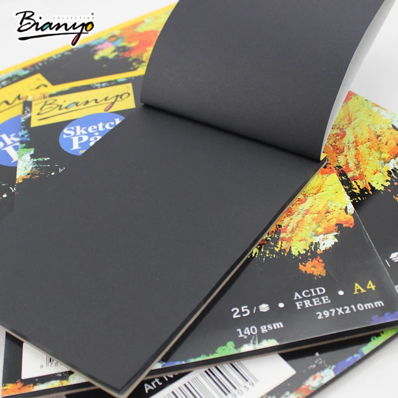Бианьо Sketchbook для рисования A3/A4/A5 Note Papers Artist дневника Рисование аксессуары блокнот