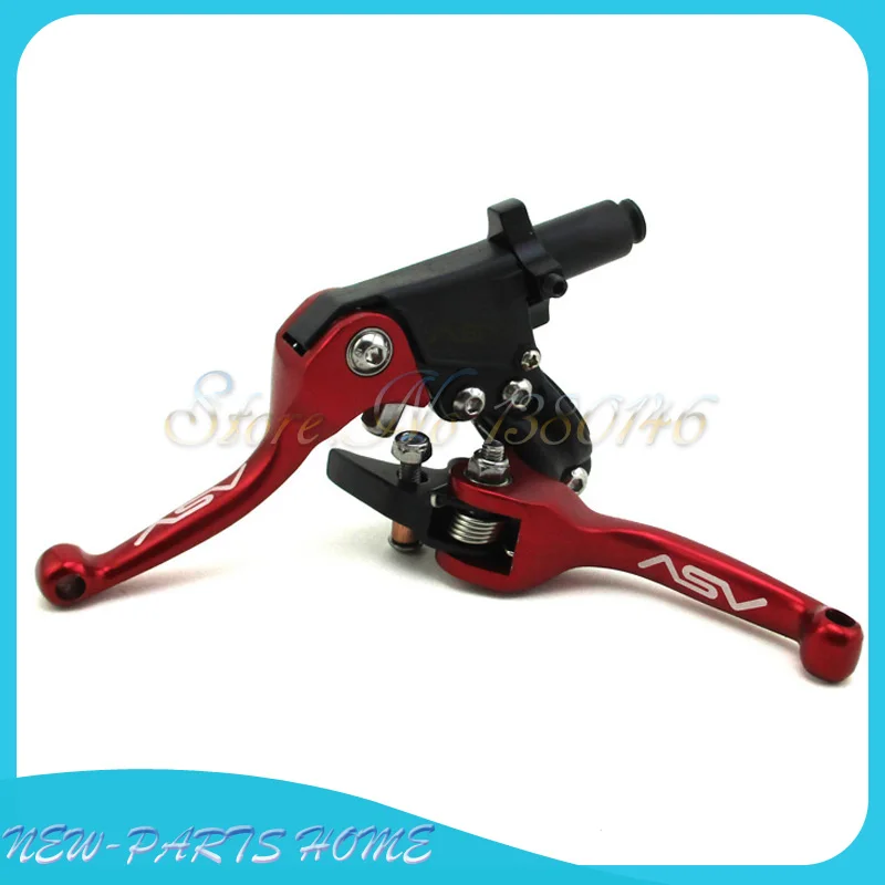 Красные новые алюминиевые складные сцепные рычаги для SDG SSR Orion Coolster Taotao Pit Dirt Bicks