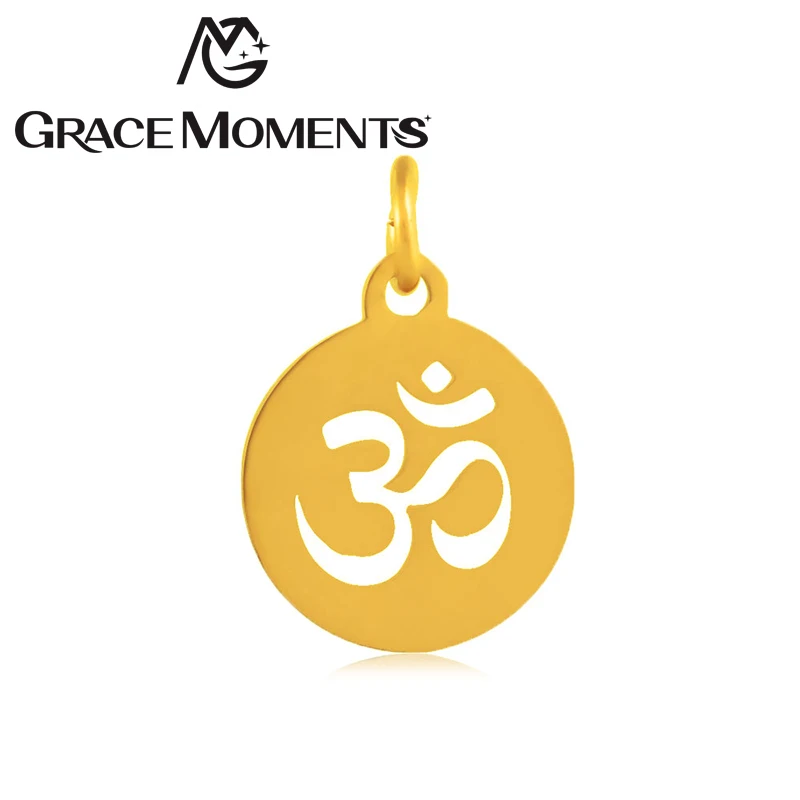 5 шт./лот Grace Moments полностью полированная Подвеска из нержавеющей стали с