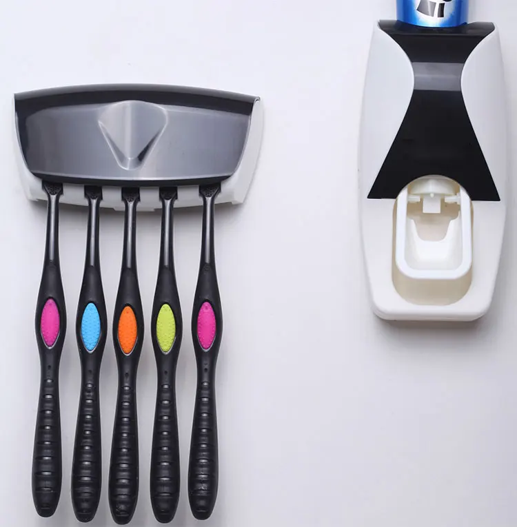 Пластиковый автоматический соковыжималка для зубной пасты креативный держатель для зубной щетки для ванной комнаты креативный соковыжималка для зубной пасты полки Аксессуары