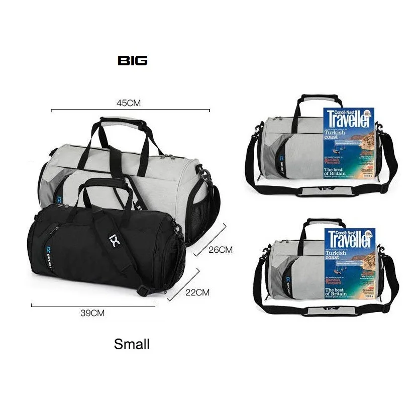 Многофункциональная Мужская Водонепроницаемая спортивная сумка, независимая сумка для хранения обуви, тренировочная сумка, переносная прочная сумка для женщин, спортивная сумка для фитнеса
