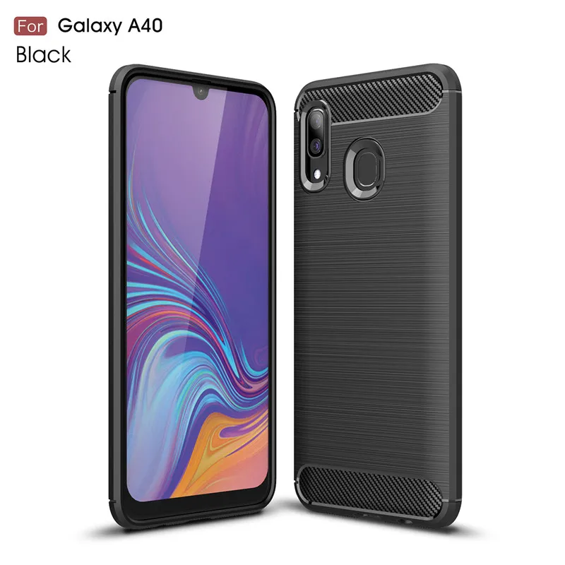 

For Samsung Galaxy A40 Case Cover Fitted TPU Cases For Samsung Galaxy A40 Soft TPU Back Phone Cover