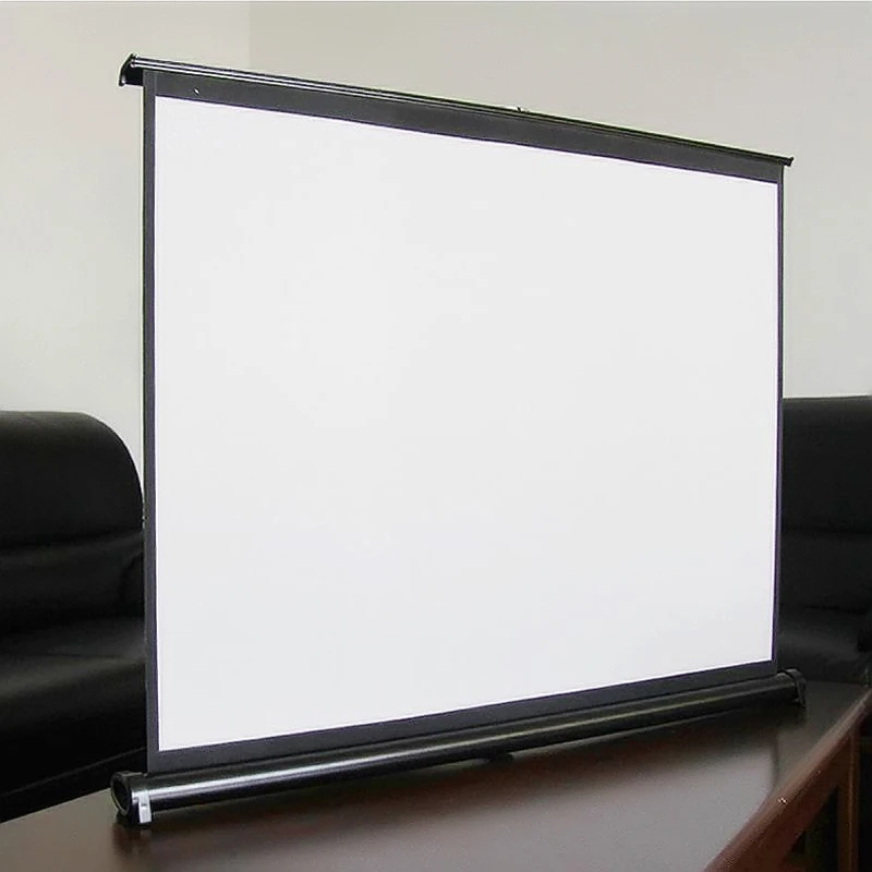 40inch 4 3 Portable Aluminum Stand Mini Table font b Projector b font font b Screen