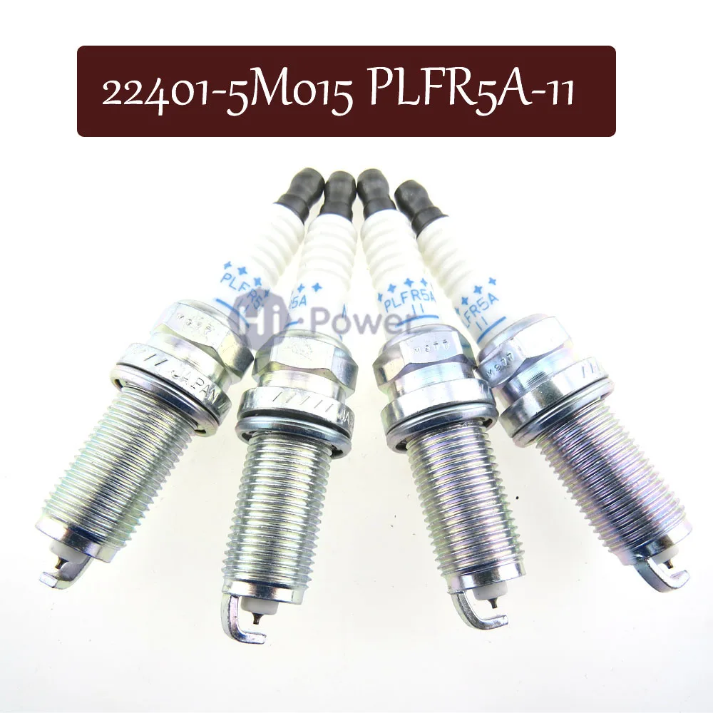 Spark Plug For Nissan Infiniti Teana Altima Frontier Murano Sentra Titan 22401-5M015 PLFR5A-11 PLFR5A11 06