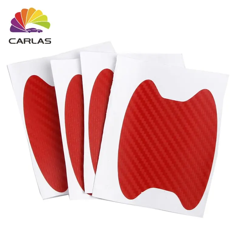 

All Free Ship Car Handle Protection Film Universal Invisible Car Carbon Fiber Door Handle Stickers Scratches Resistant Sticker