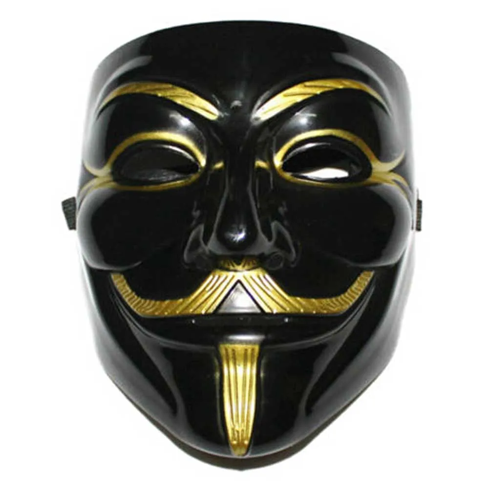 Mystery Halloween Adult Masks Full Face Male V Word Masculine