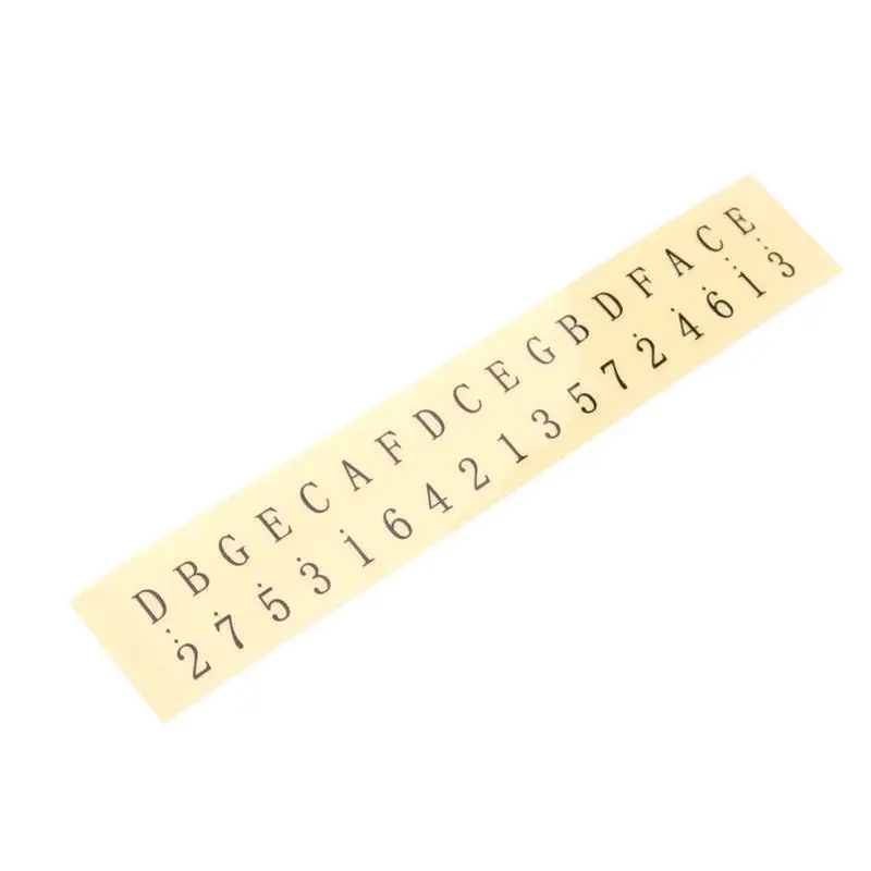 

Kalimba Shrapnel Sticker Thumb Piano Sticker Finger Harp Key Sticker Kalimba Sticker 17 Tone Free Shipping