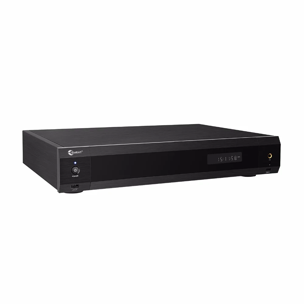 Медиаплеер EWEAT R11 ES9038PRO устройство для разделения звука и видео 4K Hi Fi Blue ray HDD