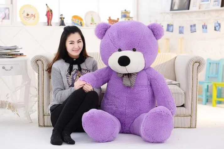EMS SHIP 78/'/' 100/% HUGE SOFT NEW GIANT BIG PLUSH /"rose/"TEDDY BEAR 200CM TEDDY