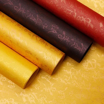 

art wrapping paper chinese traditional ancient poem word pattern 38x52cm gift diy papercraft
