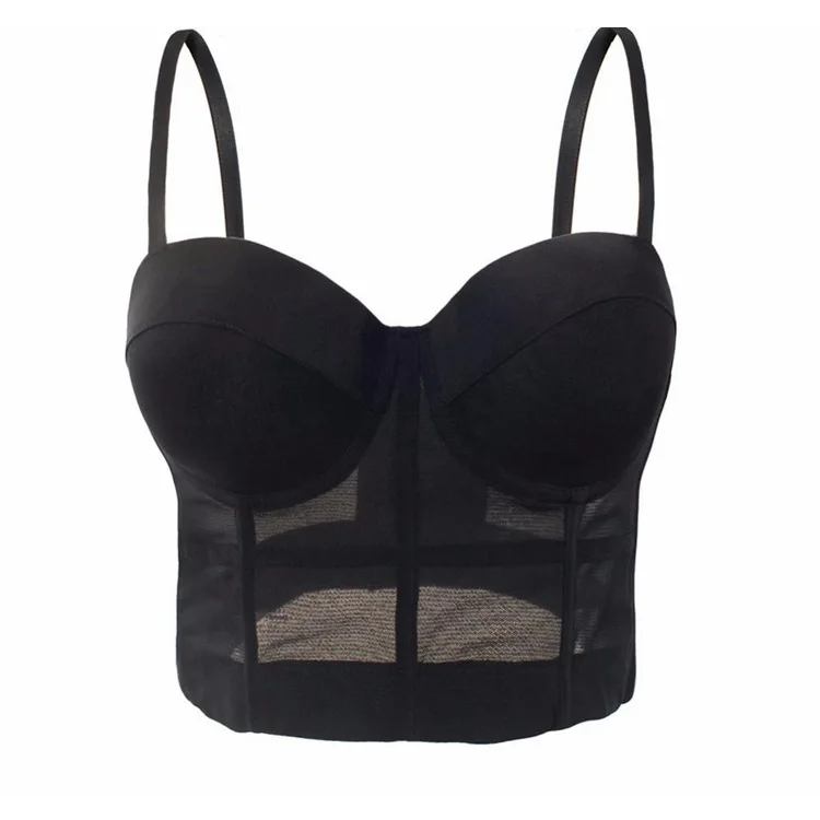 

Fashion Bodycon Crop Top with Underwire Casual Summer Camis Slim Fit Beach Tank Top Camisole Harajuku Festival Tops Bralette