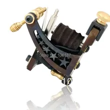 M06 ручная работа; Новинка модная Татуировка Машина пистолет высокого качества чугунная рама 8 обмоточная катушка двойной рулон из нержавеющей тату-машинка пистолет