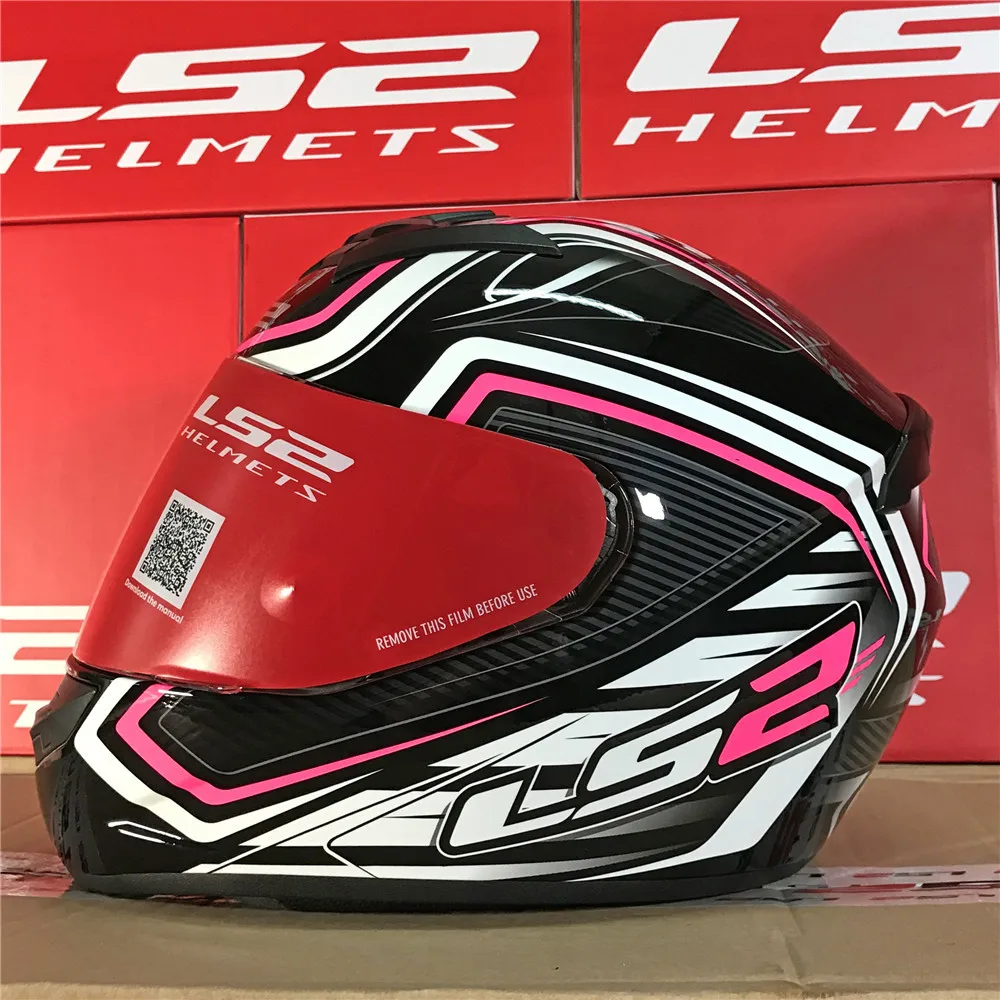 LS2 гоночный Полнолицевой мотоциклетный шлем для женщин Casco Capacete Moto детские шлемы