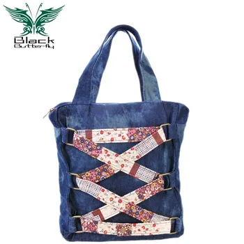 

Daypack Special Offer Time-limited Baguette Shoulder Bags Soft New Handbag Shoulder Bag 2019 Simple Korean Denim Cloth Tote