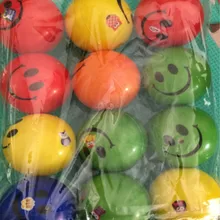 1 шт. микропейзаж мягкие антистрессовые шары игрушки для активного отдыха дети собака Pet Pu смеющееся лицо игрушка