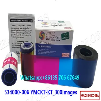 

20Pieces Compatible 534000-006 YMCKT-KT 300Images Made In South Korea Datacard SP75 Ribbon