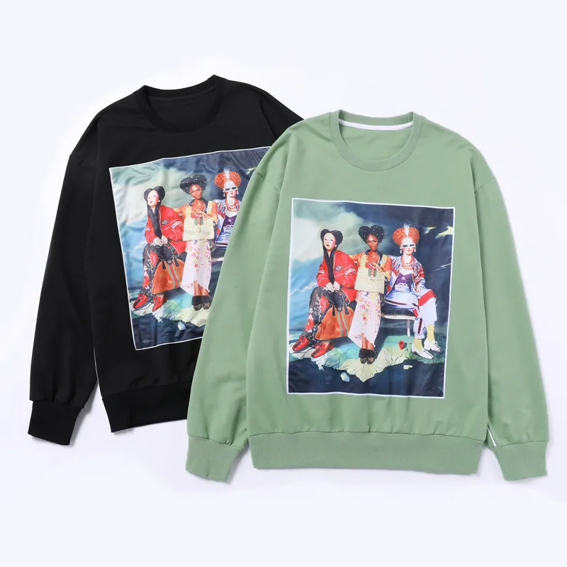 Mr.nut tide goods spring and autumn super fire 2019 new female long-sleeved thin section Korean student tide loose hoodie