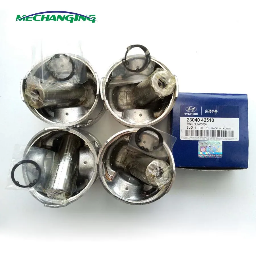 

For HYUNDAI H100 2.5D MITSUBISHI L 300 PAJERO 4D55 4D56 Piston group MD103318 MD050021 MD117177