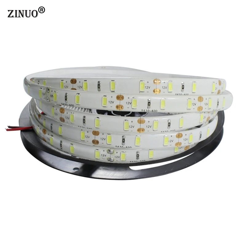 

DC12V Led strip Light 5630 5M 300led Waterproof Flexible 5730 Bar Light Non-waterproof LED Tape Ribbon indoor Home Decoration