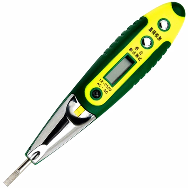 Multi function Digital Induction Test Pen LCD Electroprobe Screwdriver