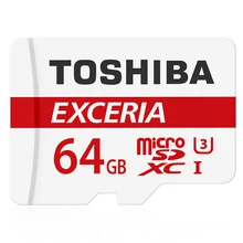 Real Capacity Original TOSHIBA 64gb 90MB/S microSDXC U3 Memory Card Best Choice For Go Pro 4K Video Top Quality