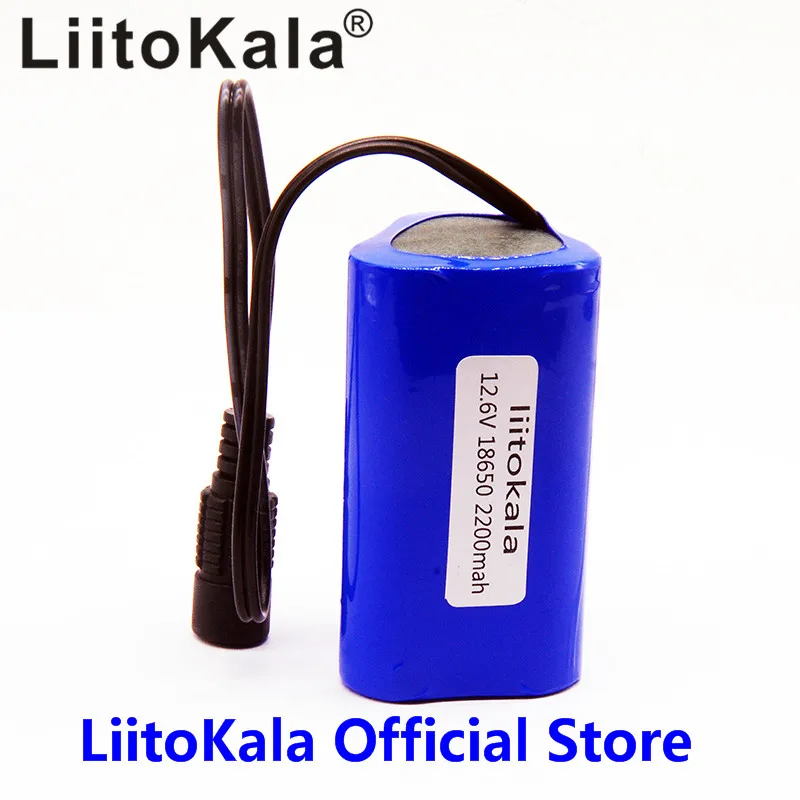  LiitoKala High Quality Portable 12V 2200mAH 18650 Rechargeable Lithium Battery Batteries Pack For C - 32871575402