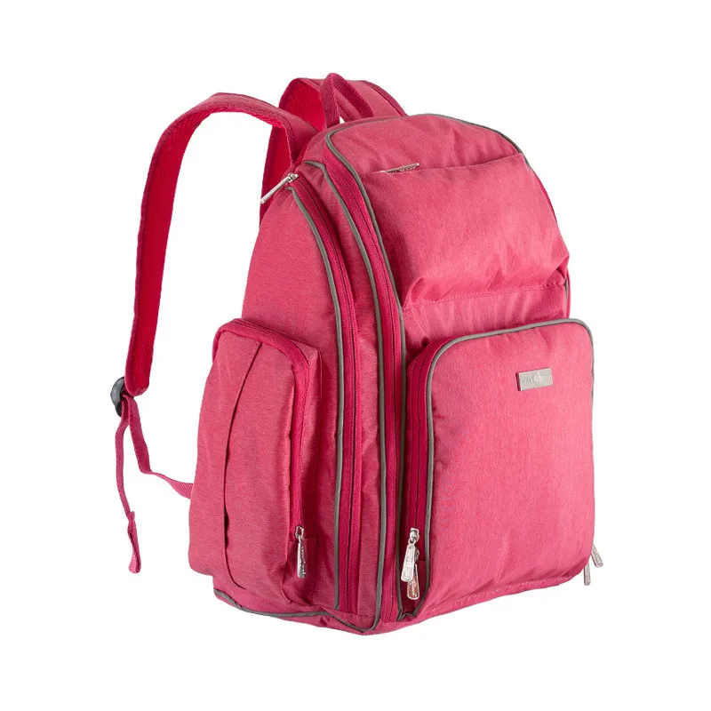 Brand New Baby&Mother Diaper Bags Mummy Backpacks Nappy Changing Bag Maternal Shoulder Large Capacity Mother Backpack,Purple,Red10