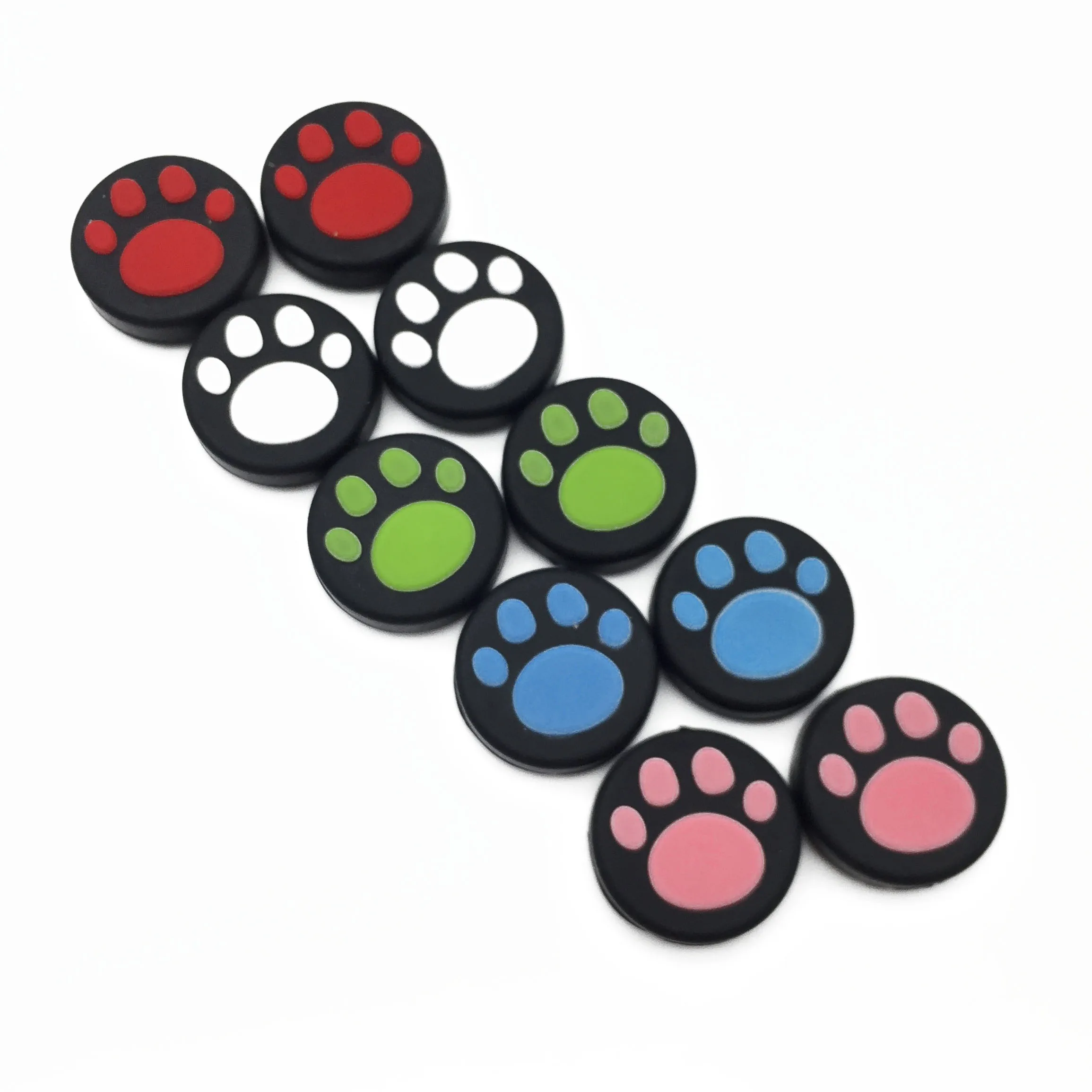 

TingDong 4pieces Silicone Thumb Stick Grip Caps Joystick Button Case Cover for Nintend Switch NS Joy-Con Gamepad Controllers