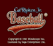 Cal Ripken Jr. бейсбольный 16 битный MD игровой Картридж для консоли MegaDrive Genesis|game cartridge