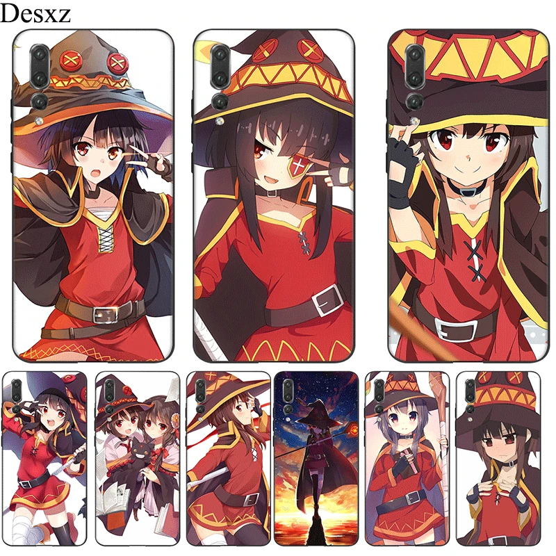 Силиконовый чехол для Honor Note 10 9 7X 7C 8X 8C 7A 6A 8 Lite KonoSuba Megumin Kono | Мобильные телефоны и